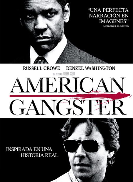 Denzel Washington brilla en 'American Gangster'. Fuente: Instagram @hbo