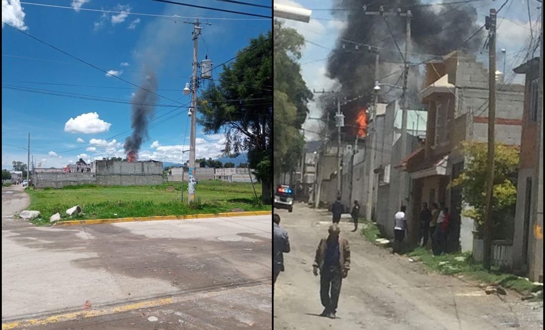 Explosión de tanque de gas deja siete heridos en San Martín Texmelucan,  Puebla