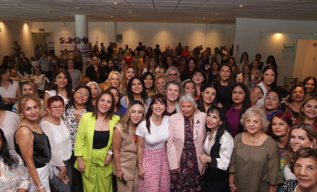 SUMA Mujeres y Sánchez Cordero promueven a Sheinbaum en Nuevo León