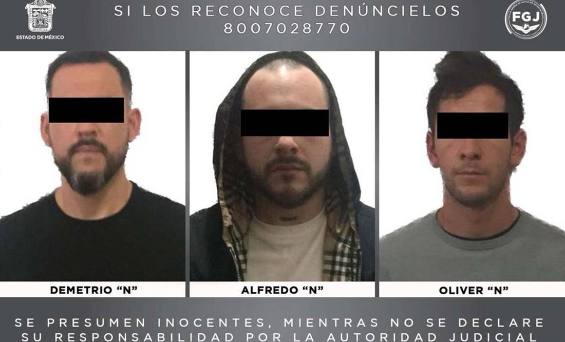 Detienen en Edomex a 3 presuntos operadores financieros de célula delictiva originaria de Michoacán