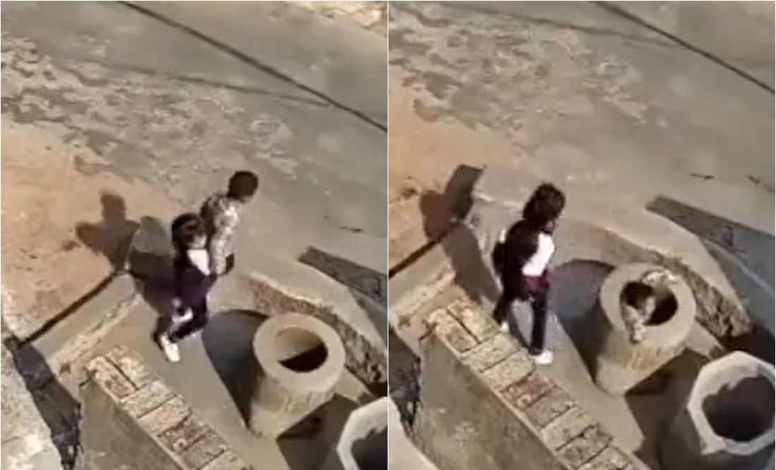 VIDEO: Por imitar serie de TV, niña de 7 años arroja a menor de 4 a un pozo en China