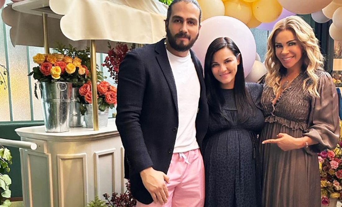 Maite Perroni y Andrés Tovar celebran el baby shower de su primogénita, ¡Está a punto de nacer!