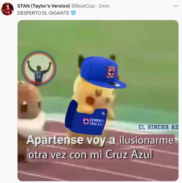 Los mejores memes del triunfo de Cruz Azul contra León