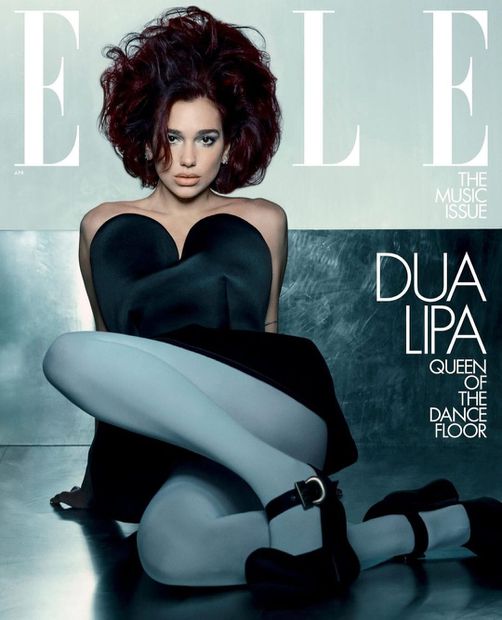 Dua Lipa fue la encargada de protagonizar la portada de Elle Magazine. Foto: Instagram