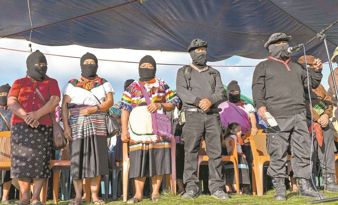 Alistan movilización nacional e internacional en apoyo al EZLN, ante una posible guerra civil