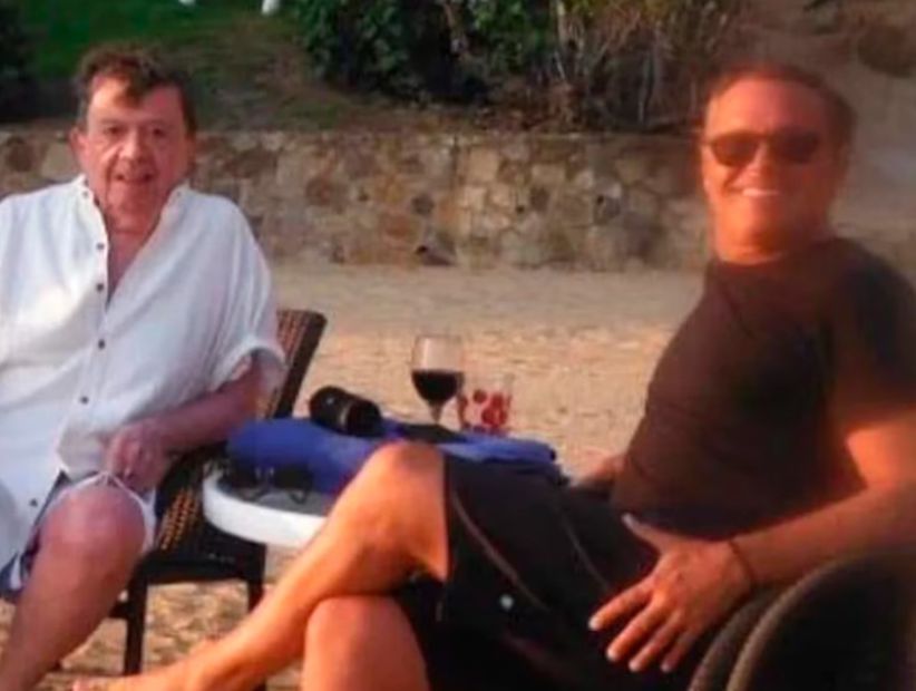 El encuentro entre Chabelo y Luis Miguel tuvo lugar en 2018, en una playa privada de la costa de Acapulco.
<p>Foto: Twitter