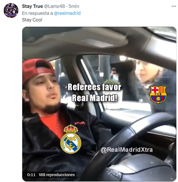 Los mejores memes de la goleada del Real Madrid a Barcelona