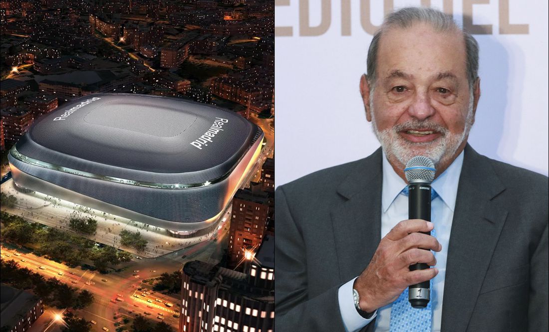 El empresario mexicano Carlos Slim se encuentra detrás de la remodelación del Santiago Bernabéu