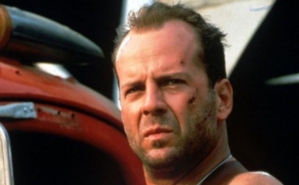 Bruce Willis en "Duro de matar"