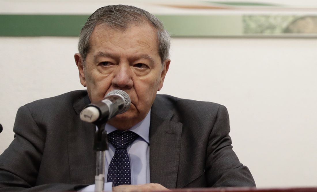 'Estamos al borde del abismo', advirtió Muñoz Ledo en su último acto público