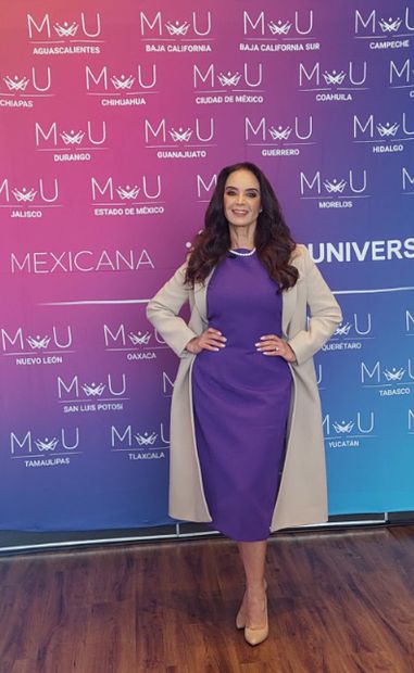 Actress, author and model Lupita Jones.  Photo: Sughey Baños/EL UNIVERSAL.