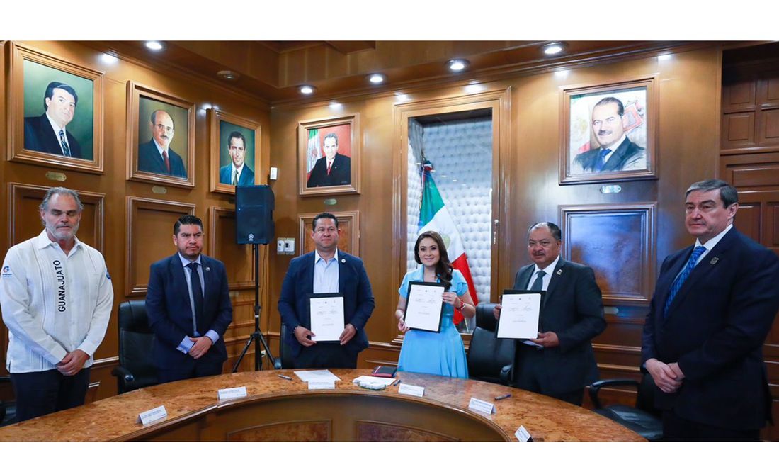 Guanajuato firma convenio con cuatro estados del país para generar orden y paz