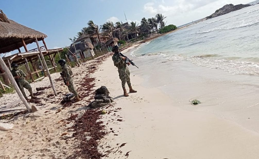 Elementos de la Marina aseguraron cocaína en las costas de Guerrero y Quintana Roo. Foto: Especial