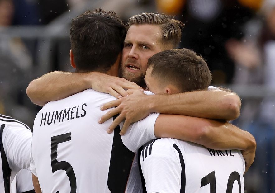 Niclas Fuellkrug de Alemania celebra el segundo gol contra Estados Unidos - Foto: EFE