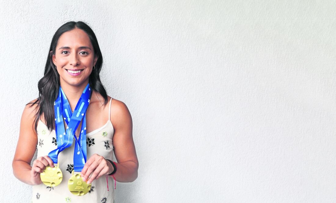 Jessica Sobrino pasó de pensar en el retiro a lograr una hazaña en la natación artística