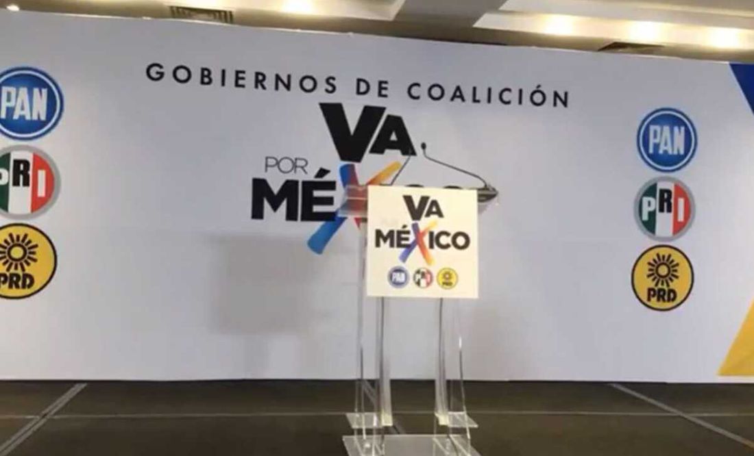 Alista Va por México plataforma de la coalición rumbo al 2024