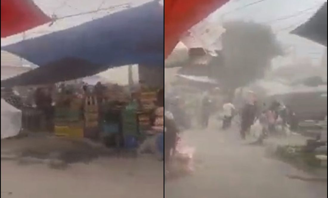 VIDEO: Fuertes vientos y ceniza del Popocatépetl provocan polvaredas en Puebla