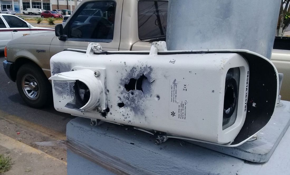 Comando destruye cámaras de vigilancia de Culiacán; reportan mínimo 1 caso similar al mes