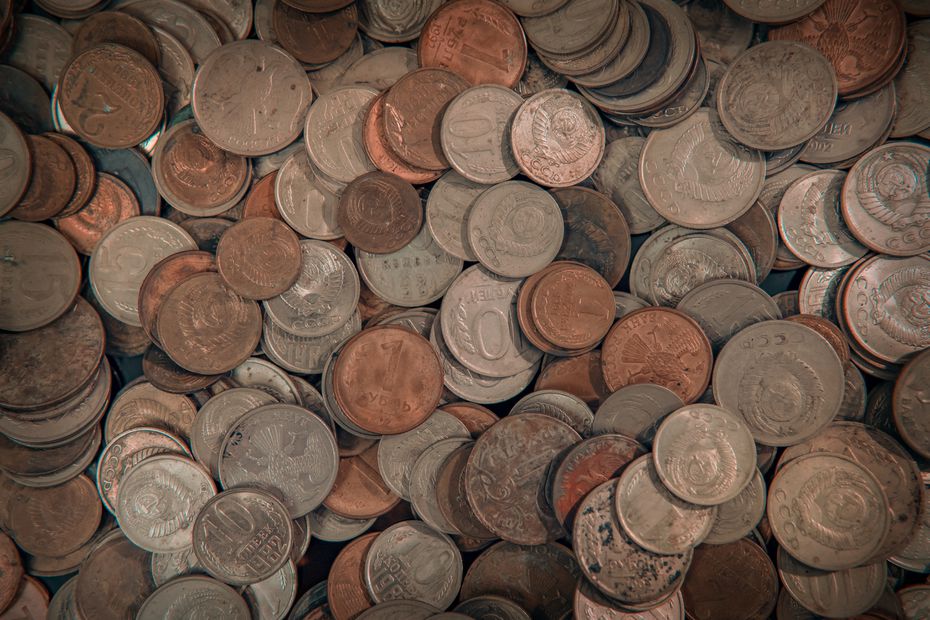Monedas de cobre. Fuente: Pexels