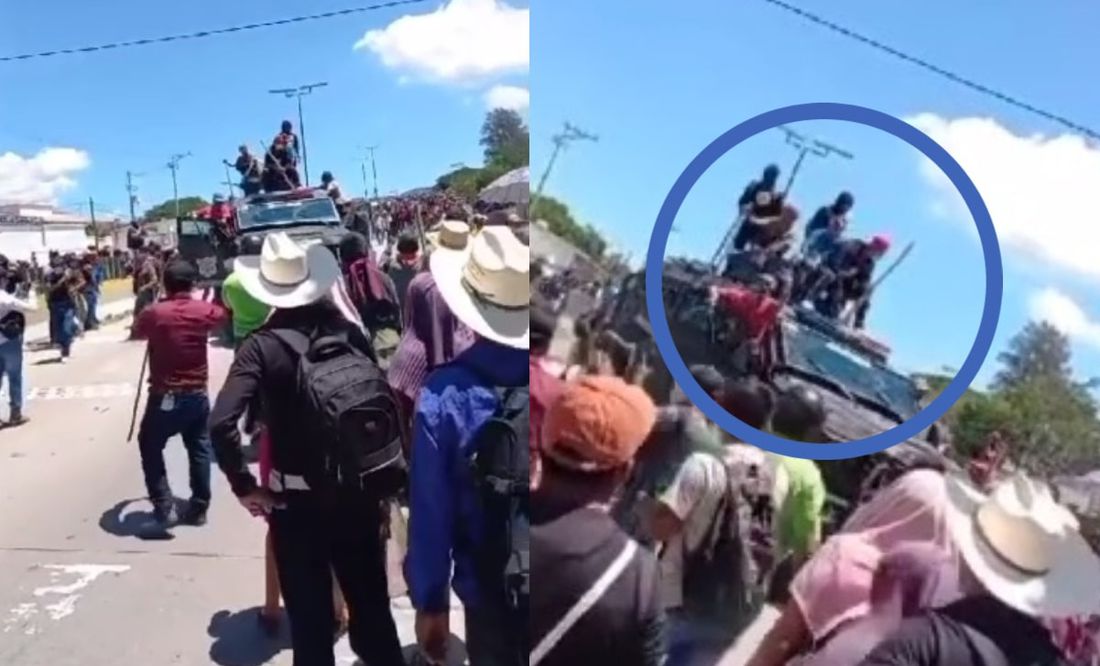 Presuntos transportistas se enfrentan a elementos de la GN y estatal en Chilpancingo, Guerrero