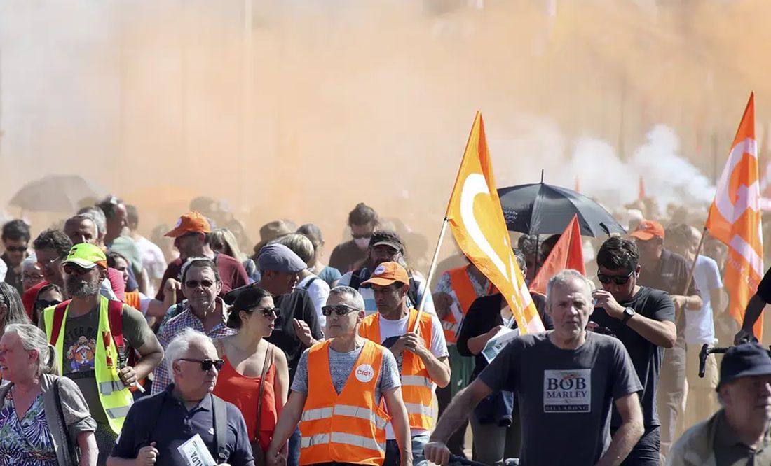 Francia: Activistas intentan reanudar protestas contra la reforma de pensiones