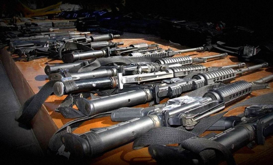 EU confiscó casi 2 mil armas en Operación de Norte a Sur para frenar tráfico de armamento a México
