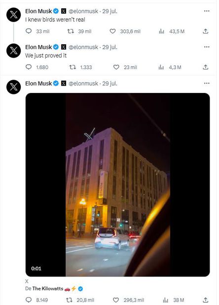Elon Musk anuncia cambio de logo en Twitter