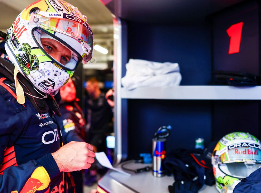 Max Verstappen durante las prácticas libres del Gran Premio de Las Vegas - Foto: AFP