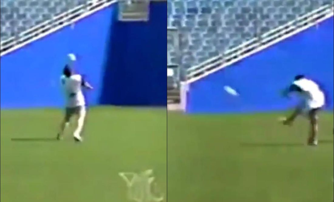 VIDEO: David Faitelson presume su golazo de volea y asegura que pudo ser futbolista profesional