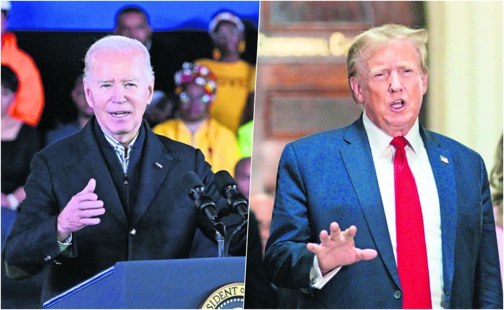 Joe Biden, actual presidente de Estados Unidos, y Donald Trump 
<p>Fotos: Mandel Ngan/ Eduardo Munoz Alvarez / AP