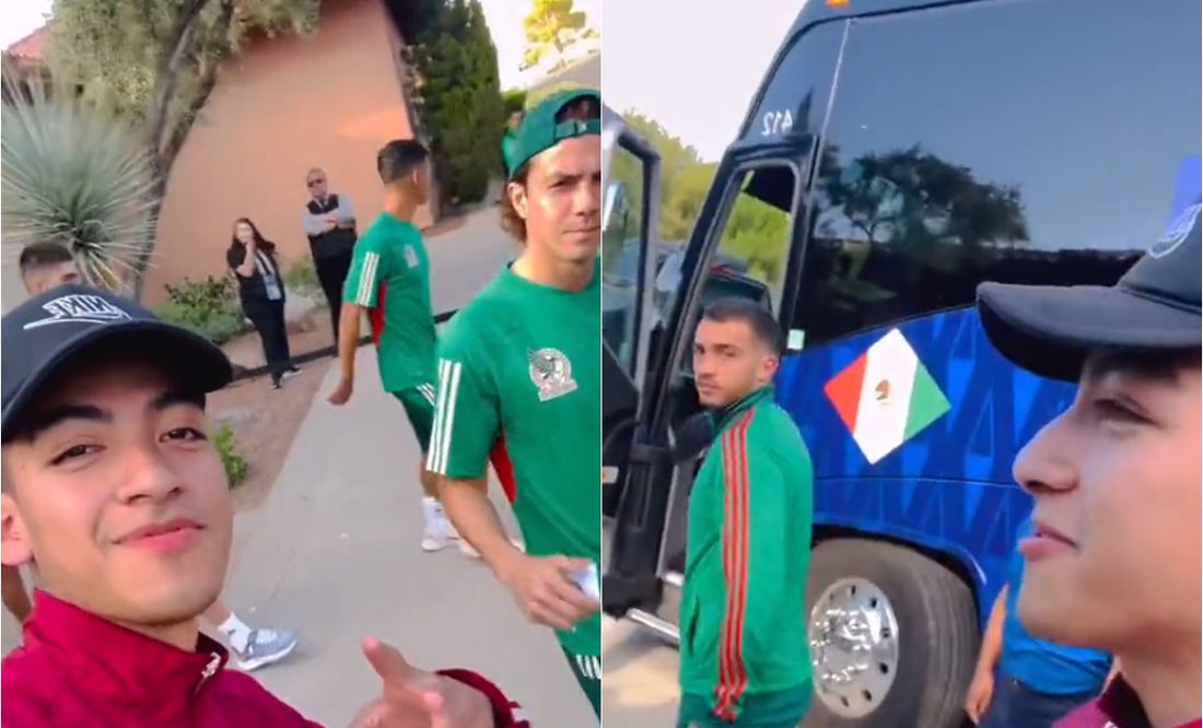 VIDEO: Aficionado de la Selección Mexicana es 'ignorado' por las estrellas del Tricolor