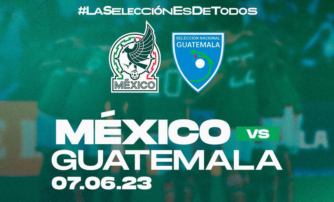 México vs Guatemala: ¿A qué hora y por dónde ver el partido en vivo?