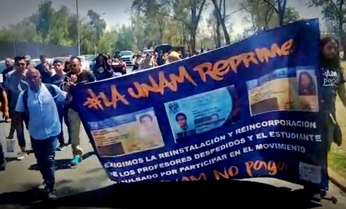 Protestan contra regreso de Lorenzo Córdova a la UNAM; señalan ilegal su reincorporación