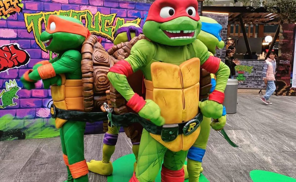 Visita el mundo de las Tortugas Ninja en esta divertida exposición