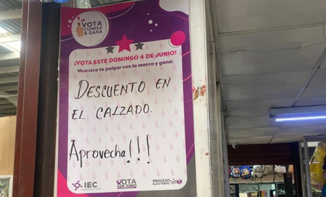 Elecciones Coahuila: Demuestra con tu pulgar que ya votaste y gana promociones en tiendas