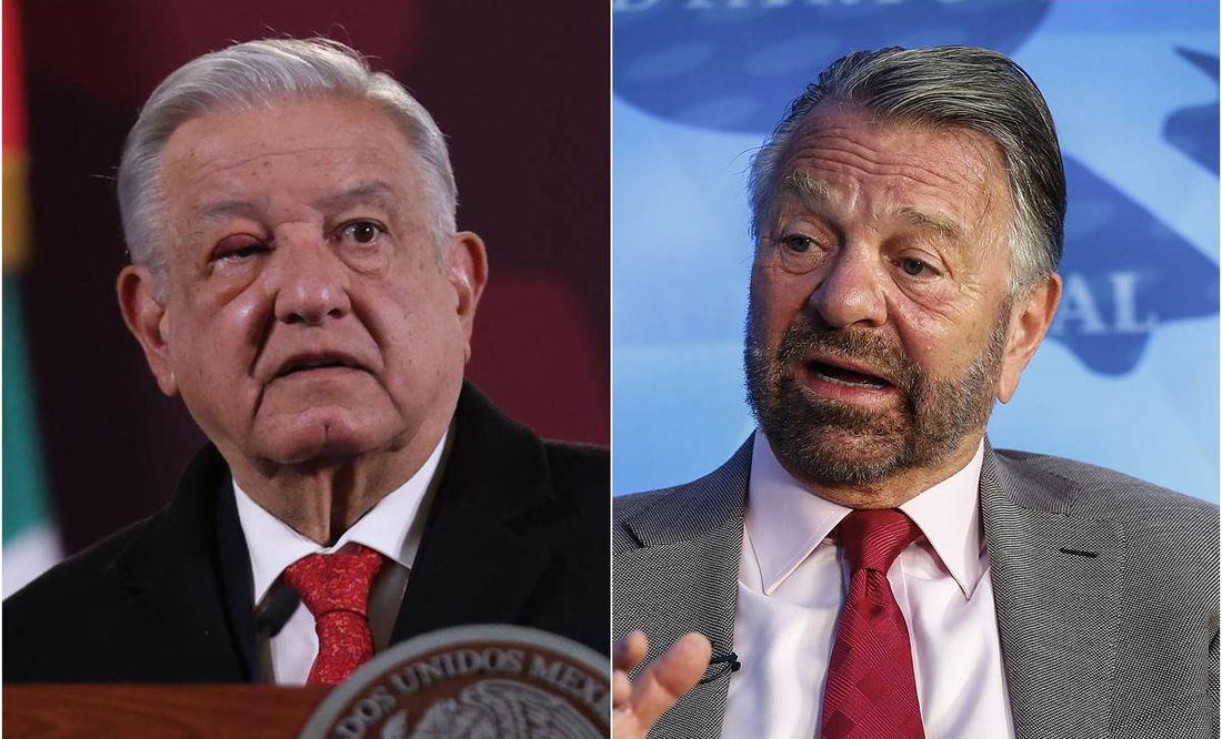 El presidente López Obrador expresó: “Pues decirle a Jorge de que lo que estimo más importante en mi vida es mi honestidad”. Foto: Diego Simón Spanchez - EL UNIVERSAL
