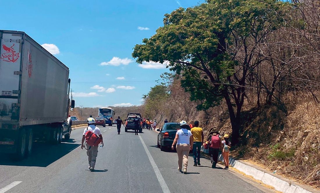 Grupo de migrantes escapa de albergue en Berriozábal, Chiapas