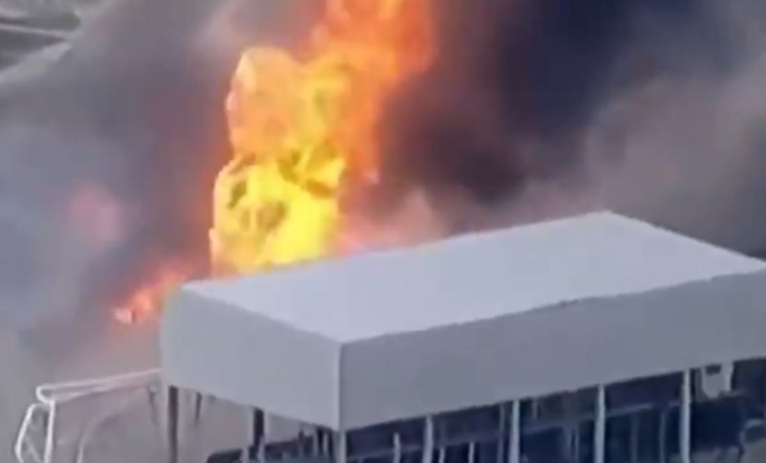 Reportan incendio en planta química de Pasadena