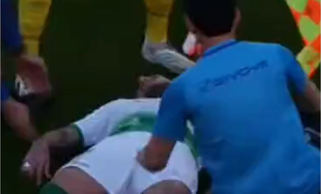 VIDEO: Futbolista se desploma dramáticamente en un partido de España