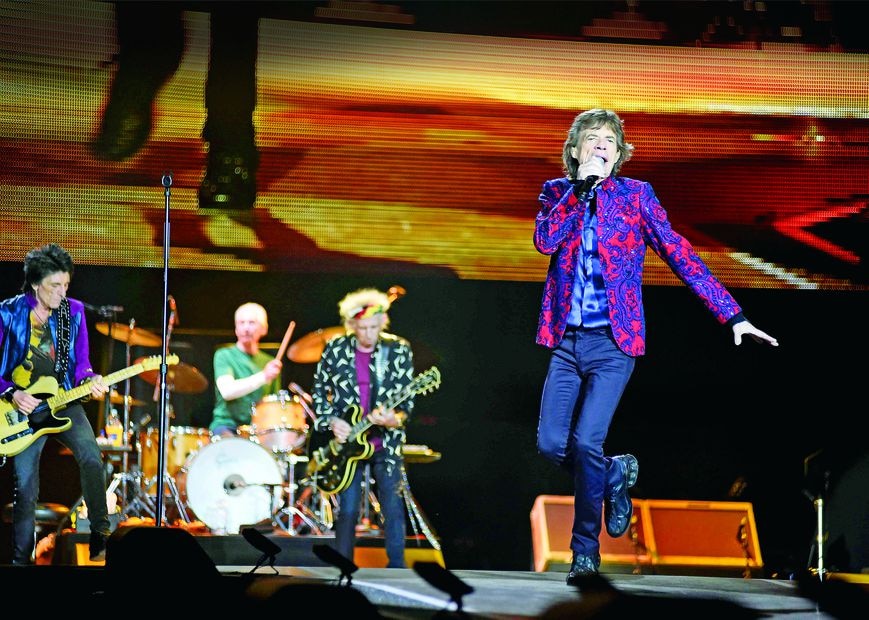 Ron Wood, Charlie Watts, Keith Richards y Mick Jagger. Foto: Archivo EL UNIVERSAL