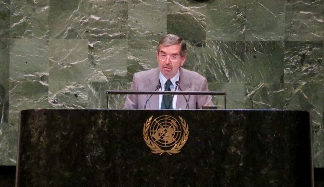 El embajador de México ante la ONU, Juan Ramón de la Fuente. Foto: Archivo / El Universal