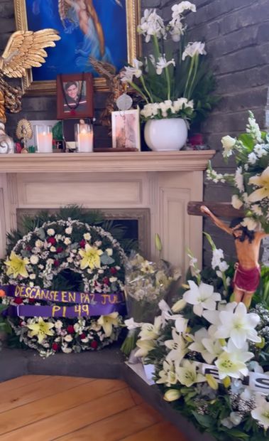 Maribel Guardia le hace un altar a su único hijo, Julián Figueroa. Foto: Instagram