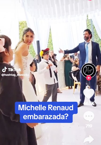 Michelle Renaud y Matías Novoa acaban de casarse, tras uan relación de más de un año.
<p>Foto: Instagram