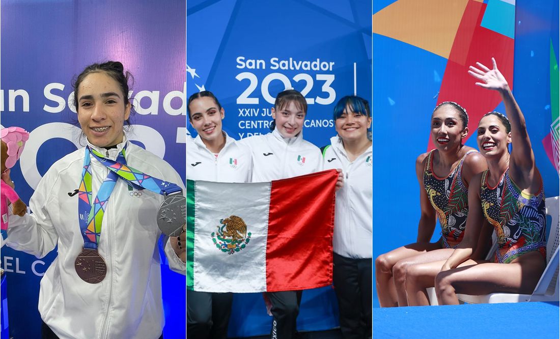 ¡EN LA PUNTA! México lidera el medallero de los Juegos Centroamericanos y del Caribe de San Salvador 2023