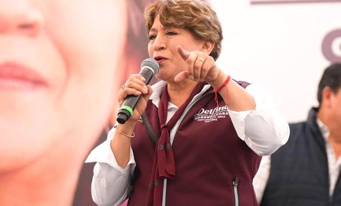 'No hay ningún miedo', dice Delfina Gómez ante incertidumbre de asistencia a debate con Del Moral