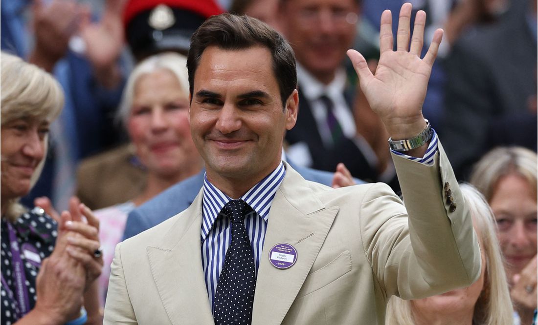 Roger Federer recibe impresionante ovación en Wimbledon
