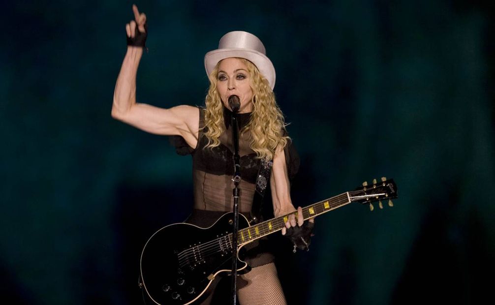 Madonna en México, 2008.