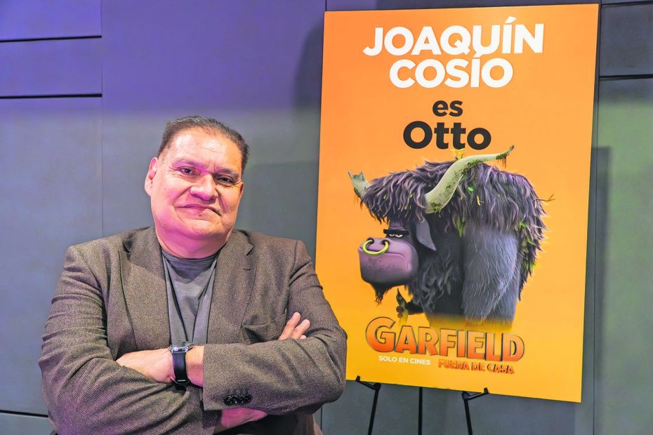 Joaquín Cosío será el toro Otto,
<p>un cómplice del gato anaranjado Foto: Especial