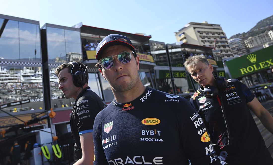Red Bull informa cómo está Checo Pérez tras el choque en la qualy del GP de Mónaco