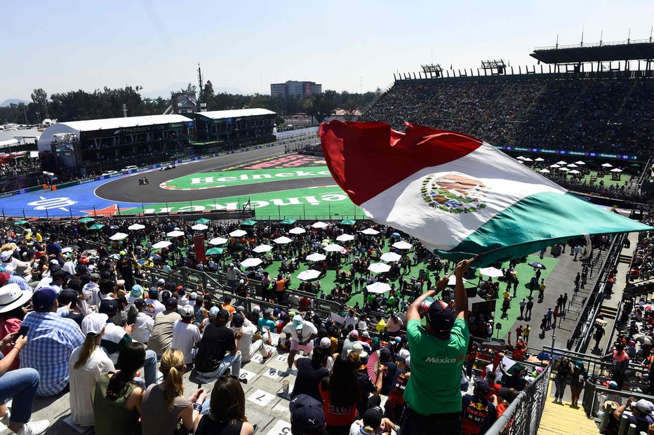 Autódromo Hermanos Rodríguez durante el Gran Premio de México - Foto: AFP